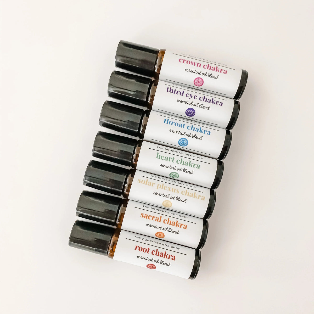One of each chakra roller bottle ￼