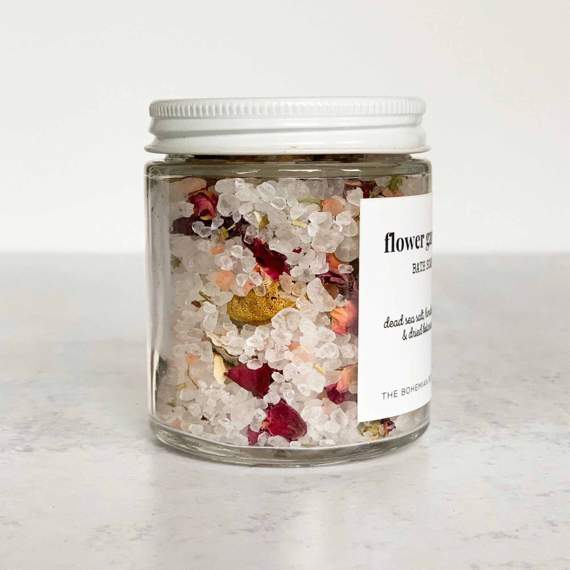 flower garden bath soak