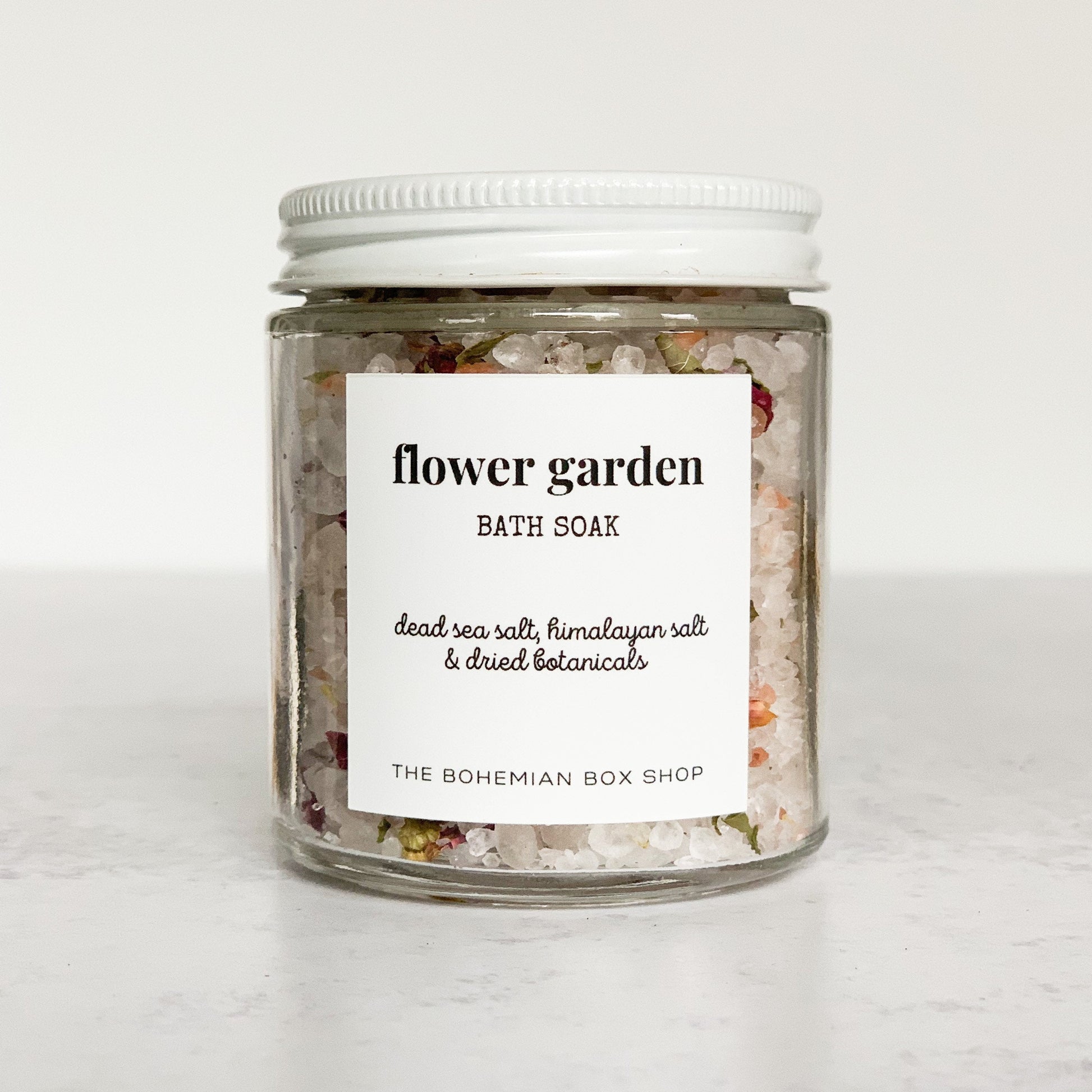 flower garden bath soak