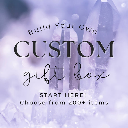 Build Your Own Gift Set / Sending Love and Light, Energy Cleansing, Crystals, Natural Healing, Chakra Balancing, Reiki Charged, Meditation Gift