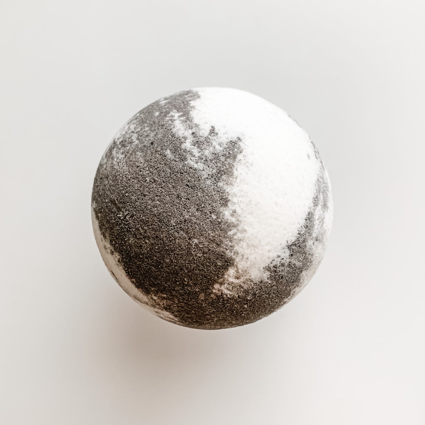 Stone Mountain Bath Bomb, grey and white