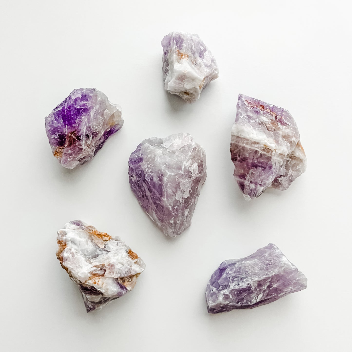 rough amethyst crystal