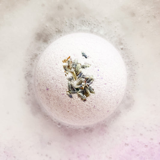 lavender bath bomb