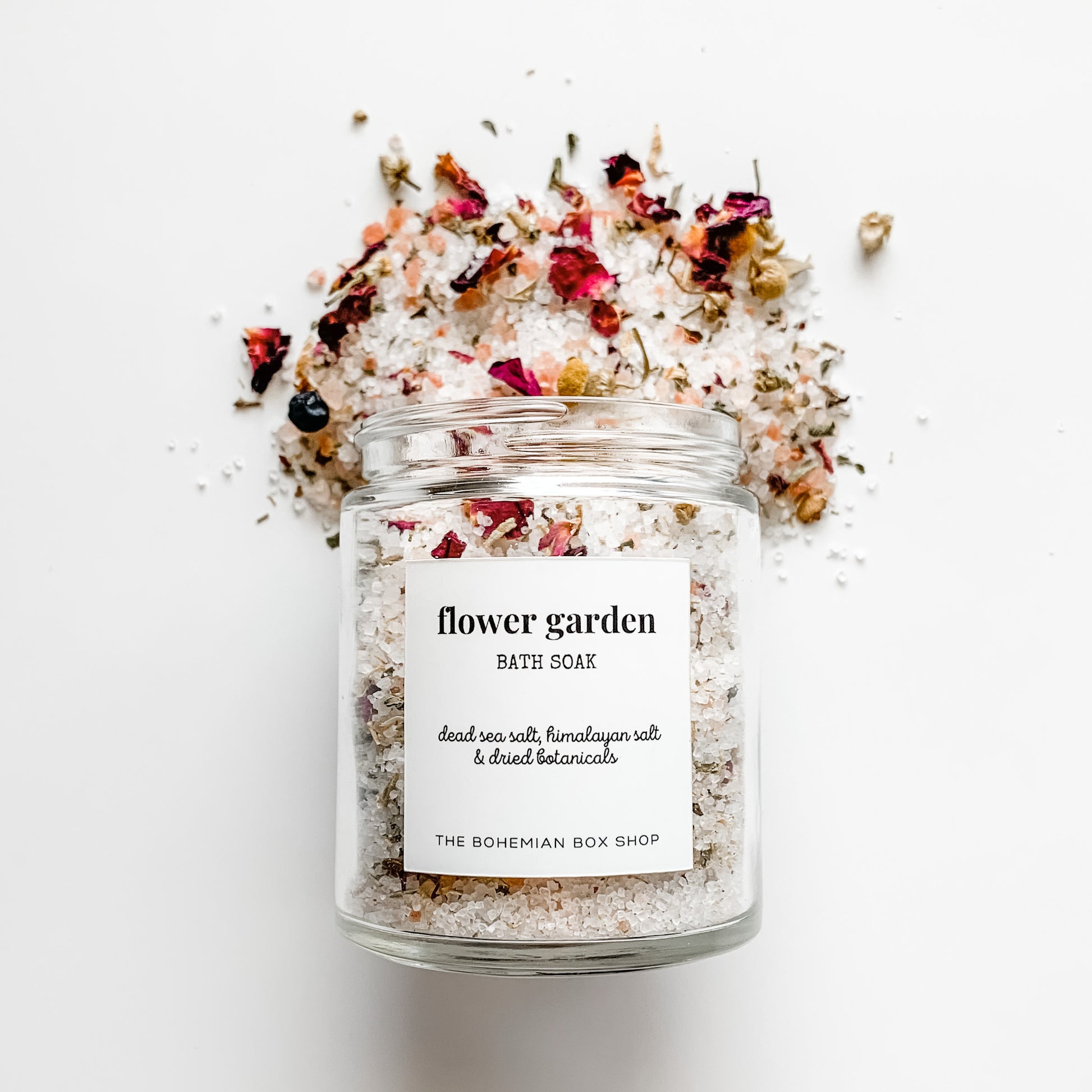 flower garden bath soak