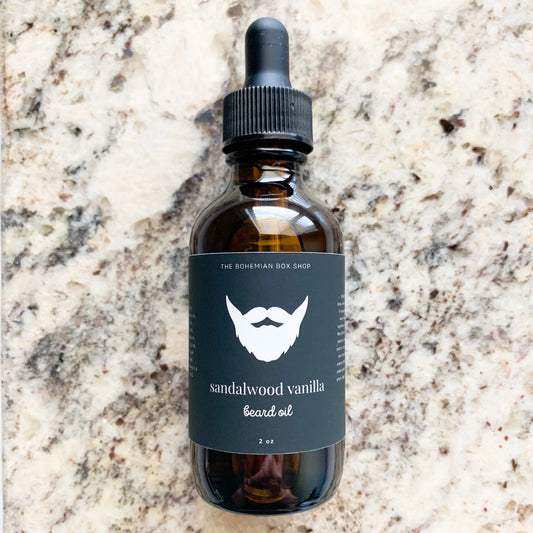 Sandalwood Vanilla Beard Oil - Beard Care