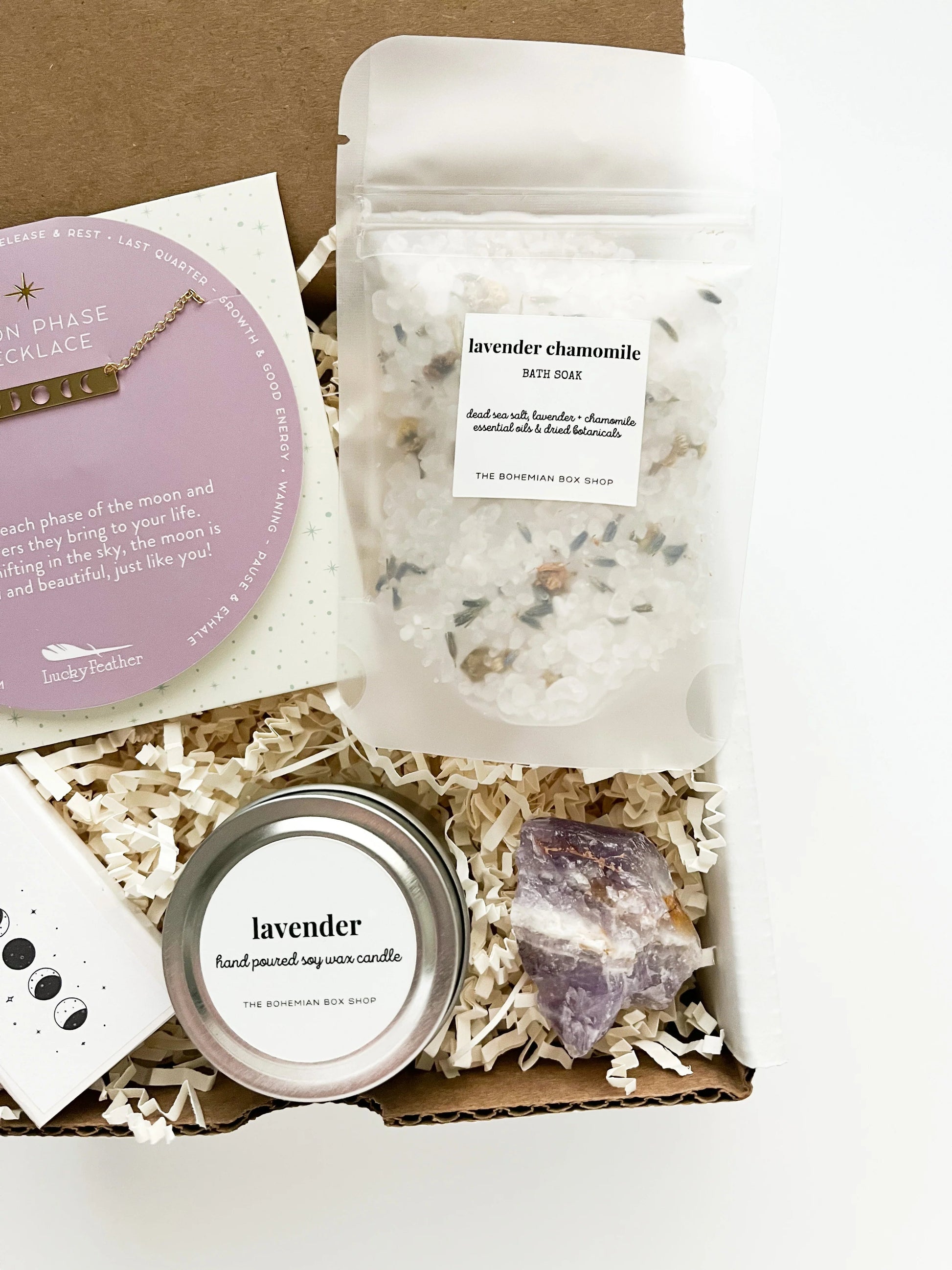 Care Package for Women, Spa Gift Box, Thinking of You Care Package,  Lavender Candle Gift, Self Care Gift, Relaxation Gifts for Women 