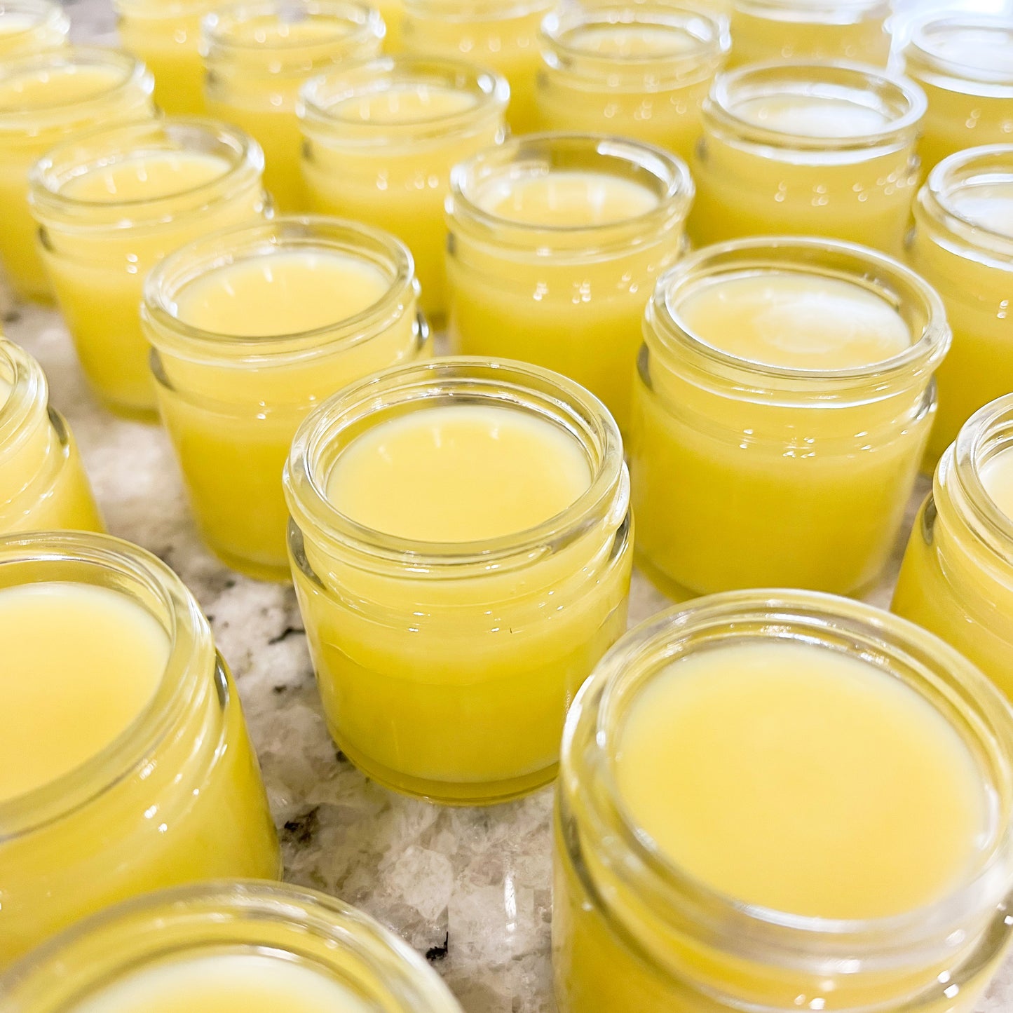 vapor rub made in glass jars