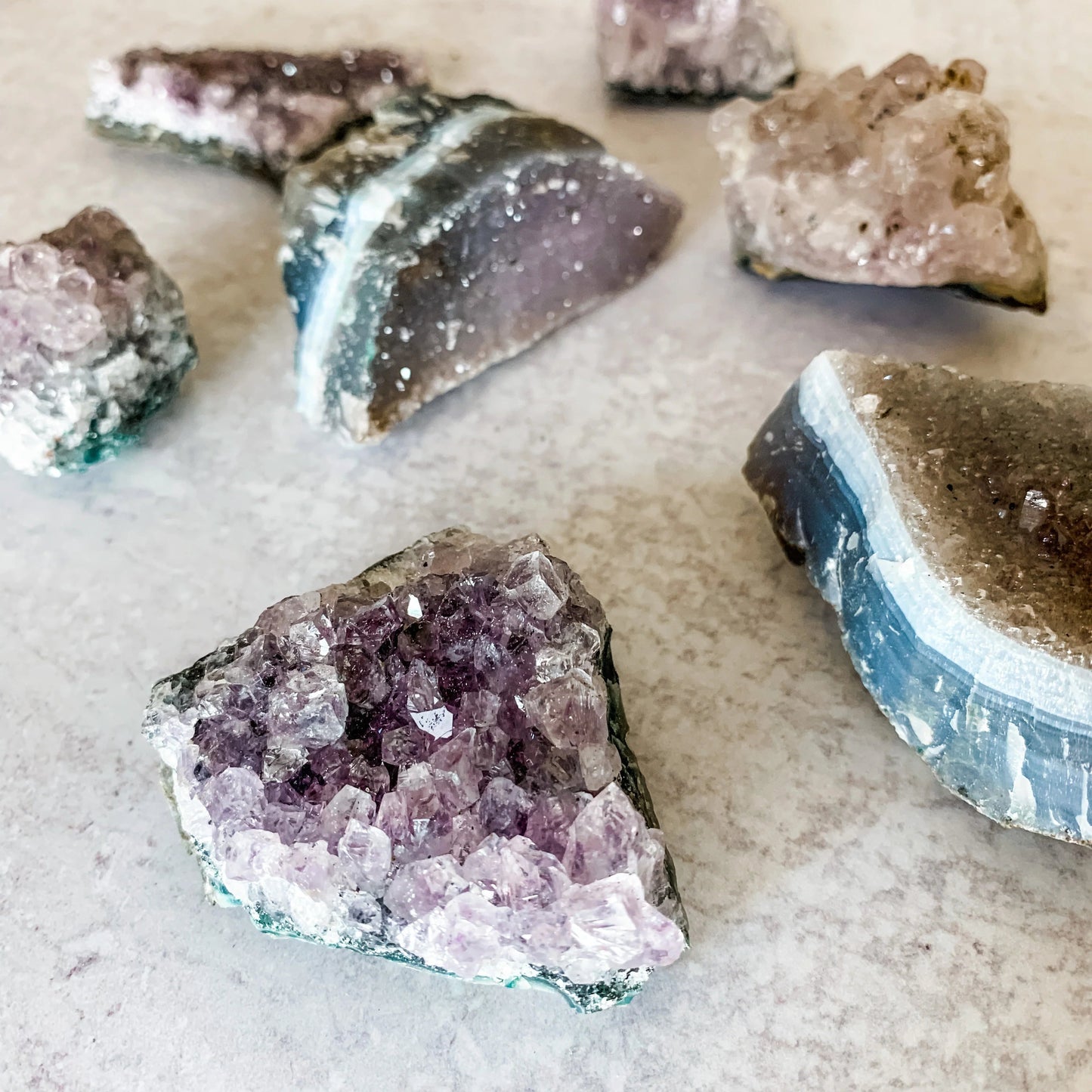 amethyst crystals