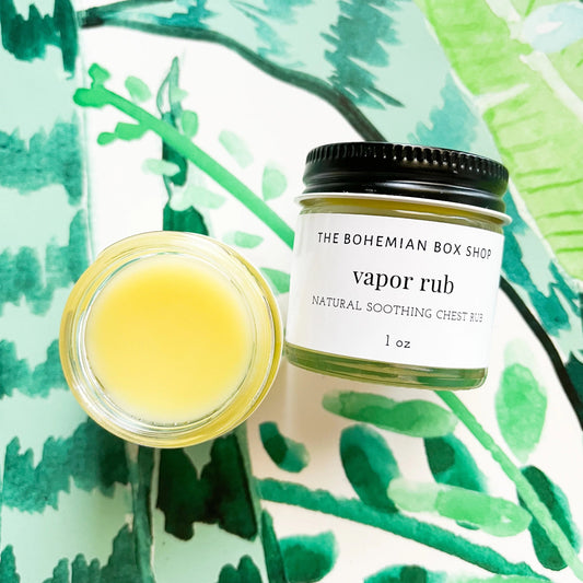 vapor rub - natural soothing chest rub